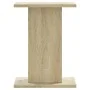 Lautsprecherständer 2 Stück Eichenholz Sonoma 30x30x40 cm von , Lautsprecherständer - Ref: Foro24-852647, Preis: 48,55 €, Rab...