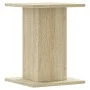 Lautsprecherständer 2 Stück Eichenholz Sonoma 30x30x40 cm von , Lautsprecherständer - Ref: Foro24-852647, Preis: 48,55 €, Rab...