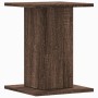 Lautsprecherständer 2 Stück aus braunem Eichenholz 30x30x40 cm. von , Lautsprecherständer - Ref: Foro24-852651, Preis: 48,78 ...