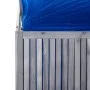 Aufbewahrungsbox aus massivem Akazienholz grau 99x55x160 cm von vidaXL, Aufbewahrungsboxen für den Außenbereich - Ref: Foro24...