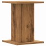Lautsprecherständer 2 Stück Eichenholz Handwerkskunst 30x30x40 cm von , Lautsprecherständer - Ref: Foro24-852653, Preis: 47,8...