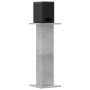Soportes altavoces 2 uds madera gris hormigón 30x30x80 cm by , Speaker stands - Ref: Foro24-852666, Price: 63,33 €, Discount: %