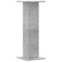 Soportes altavoces 2 uds madera gris hormigón 30x30x80 cm by , Speaker stands - Ref: Foro24-852666, Price: 63,33 €, Discount: %