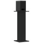 Soportes altavoces 2 uds madera ingeniería negro 30x30x80 cm by , Speaker stands - Ref: Foro24-852664, Price: 90,87 €, Discou...