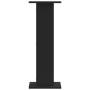 Soportes altavoces 2 uds madera ingeniería negro 30x30x80 cm by , Speaker stands - Ref: Foro24-852664, Price: 90,87 €, Discou...