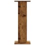 Lautsprecherständer 2 Stück aus gealtertem Eichenholz 30x30x80 cm. von , Lautsprecherständer - Ref: Foro24-852670, Preis: 82,...