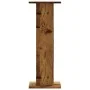 Soportes altavoces 2 uds madera roble envejecido 30x30x80 cm by , Speaker stands - Ref: Foro24-852670, Price: 80,86 €, Discou...