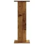 Soportes altavoces 2 uds madera roble envejecido 30x30x80 cm by , Speaker stands - Ref: Foro24-852670, Price: 80,86 €, Discou...