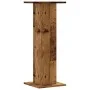 Soportes altavoces 2 uds madera roble envejecido 30x30x80 cm by , Speaker stands - Ref: Foro24-852670, Price: 80,86 €, Discou...
