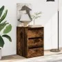 Cajonera de esquina madera ingeniería roble ahumado 40x41x58 cm by , Drawers - Ref: Foro24-852838, Price: 88,98 €, Discount: %