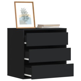 Cajonera de esquina madera de ingeniería negra 60x41x58 cm de , Cajoneras - Ref: Foro24-852844, Precio: 99,79 €, Descuento: %