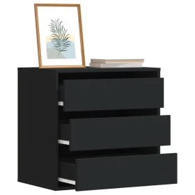 Eckschublade aus schwarzem Ingenieurholz 60x41x58 cm von , Schubladen - Ref: Foro24-852844, Preis: 96,85 €, Rabatt: %
