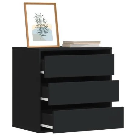 Cajonera de esquina madera de ingeniería negra 60x41x58 cm by , Drawers - Ref: Foro24-852844, Price: 99,79 €, Discount: %