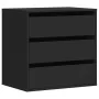Cajonera de esquina madera de ingeniería negra 60x41x58 cm by , Drawers - Ref: Foro24-852844, Price: 99,79 €, Discount: %