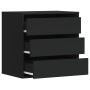 Cajonera de esquina madera de ingeniería negra 60x41x58 cm by , Drawers - Ref: Foro24-852844, Price: 99,79 €, Discount: %