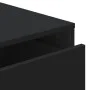 Cajonera de esquina madera de ingeniería negra 60x41x58 cm by , Drawers - Ref: Foro24-852844, Price: 99,79 €, Discount: %