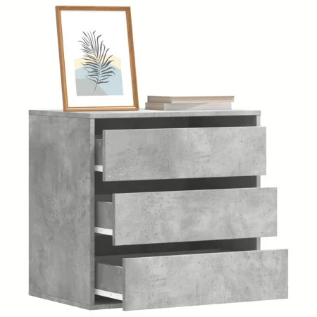 Cajonera de esquina madera ingeniería gris hormigón 60x41x58 cm by , Drawers - Ref: Foro24-852846, Price: 89,54 €, Discount: %