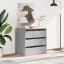 Cajonera de esquina madera ingeniería gris hormigón 60x41x58 cm by , Drawers - Ref: Foro24-852846, Price: 89,54 €, Discount: %