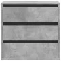 Cajonera de esquina madera ingeniería gris hormigón 60x41x58 cm by , Drawers - Ref: Foro24-852846, Price: 89,54 €, Discount: %