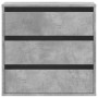 Cajonera de esquina madera ingeniería gris hormigón 60x41x58 cm by , Drawers - Ref: Foro24-852846, Price: 89,54 €, Discount: %