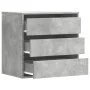 Cajonera de esquina madera ingeniería gris hormigón 60x41x58 cm by , Drawers - Ref: Foro24-852846, Price: 89,54 €, Discount: %