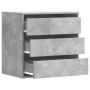 Cajonera de esquina madera ingeniería gris hormigón 60x41x58 cm by , Drawers - Ref: Foro24-852846, Price: 89,54 €, Discount: %