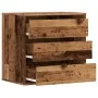 Eckschublade aus altem Eichenholz in 60x41x58 cm. von , Schubladen - Ref: Foro24-852850, Preis: 72,29 €, Rabatt: %