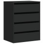 Eckschublade aus schwarzem Ingenieurholz 60x41x76 cm von , Schubladen - Ref: Foro24-852871, Preis: 116,47 €, Rabatt: %