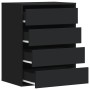 Eckschublade aus schwarzem Ingenieurholz 60x41x76 cm von , Schubladen - Ref: Foro24-852871, Preis: 116,47 €, Rabatt: %