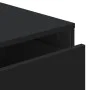Cajonera de esquina madera de ingeniería negra 60x41x76 cm by , Drawers - Ref: Foro24-852871, Price: 129,76 €, Discount: %