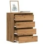 Cajonera de esquina madera ingeniería roble artisan 60x41x76 cm de , Cajoneras - Ref: Foro24-852878, Precio: 134,02 €, Descue...