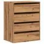 Cajonera de esquina madera ingeniería roble artisan 60x41x76 cm de , Cajoneras - Ref: Foro24-852878, Precio: 134,02 €, Descue...