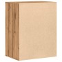 Eckschublade aus Eichen-Ingenieurholz, handgefertigt, 60x41x76 cm. von , Schubladen - Ref: Foro24-852878, Preis: 121,61 €, Ra...