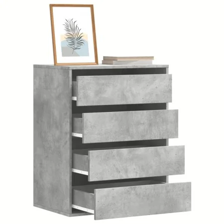 Cajonera de esquina madera ingeniería gris hormigón 60x41x76 cm de , Cajoneras - Ref: Foro24-852873, Precio: 115,29 €, Descue...