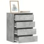 Cajonera de esquina madera ingeniería gris hormigón 60x41x76 cm de , Cajoneras - Ref: Foro24-852873, Precio: 115,29 €, Descue...