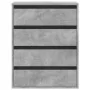Cajonera de esquina madera ingeniería gris hormigón 60x41x76 cm de , Cajoneras - Ref: Foro24-852873, Precio: 115,29 €, Descue...