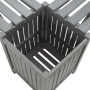 Eckgartenbank mit Blumentopf aus grauem Akazienholz, 117 cm von vidaXL, Gartenbänke - Ref: Foro24-311824, Preis: 91,27 €, Rab...