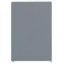 Cobertizo de 2 contenedores de basura acero gris 138x79x117 cm by , Waste container supports - Ref: Foro24-3279987, Price: 41...