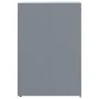 Cobertizo de 6 contenedores de basura acero gris 414x79x117 cm de , Soportes para contenedores de residuos - Ref: Foro24-3279...