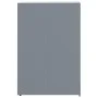Cobertizo de contenedor de basura acero gris 69x79x117 cm by , Waste container supports - Ref: Foro24-4008428, Price: 219,97 ...