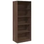 Armario madera de ingeniería color roble marrón 80x50x200 cm de , Armarios roperos - Ref: Foro24-3307726, Precio: 136,14 €, D...
