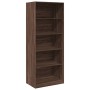 Armario madera de ingeniería color roble marrón 80x50x200 cm by , Wardrobes - Ref: Foro24-3307726, Price: 138,90 €, Discount: %
