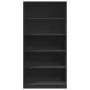 Schwarzer Sperrholzschrank 100x50x200 cm von , Kleiderschränke - Ref: Foro24-3307730, Preis: 202,68 €, Rabatt: %