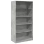 Grau-betonfarbener Sperrholzschrank 100x50x200 cm von , Kleiderschränke - Ref: Foro24-3307732, Preis: 188,14 €, Rabatt: %