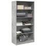 Grau-betonfarbener Sperrholzschrank 100x50x200 cm von , Kleiderschränke - Ref: Foro24-3307732, Preis: 191,51 €, Rabatt: %