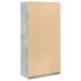 Grau-betonfarbener Sperrholzschrank 100x50x200 cm von , Kleiderschränke - Ref: Foro24-3307732, Preis: 188,14 €, Rabatt: %
