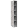 Armario de madera de ingeniería gris hormigón 30x50x200 cm by , Wardrobes - Ref: Foro24-3307705, Price: 114,82 €, Discount: %