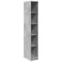 Ingenieurholzschrank in Betongrau 30x50x200 cm von , Kleiderschränke - Ref: Foro24-3307705, Preis: 114,82 €, Rabatt: %