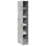 Armario de madera de ingeniería gris hormigón 30x50x200 cm by , Wardrobes - Ref: Foro24-3307705, Price: 114,82 €, Discount: %