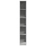 Armario de madera de ingeniería gris hormigón 30x50x200 cm by , Wardrobes - Ref: Foro24-3307705, Price: 114,82 €, Discount: %